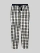 TOM TAILOR Herren Pyjama-Hose aus Baumwolle mit Karomuster, grün, Kariert – Bild 1