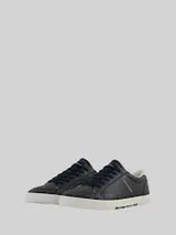 TOM TAILOR Herren Sneaker mit Logo-Print, blau, Uni – Bild 1