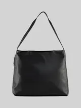TOM TAILOR Damen TTYUMA M Beuteltasche mit Logo-Prägung, schwarz, Uni – Bild 1