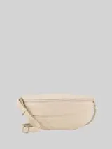 TOM TAILOR DENIM Damen TTMILLA Gürteltasche im Patchwork-Style, weiß, Uni – Bild 1