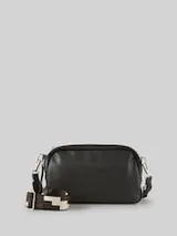 TOM TAILOR DENIM Damen TTSADA Gürteltasche aus Lederimitat, schwarz, Uni – Bild 1