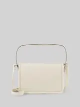 TOM TAILOR Damen TTDELPHINA S Handtasche mit Umschlag, weiß, Uni – Bild 1