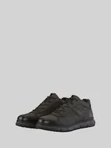 TOM TAILOR Herren Wasserdichte Schnürschuhe, grau, Uni – Bild 1