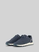 TOM TAILOR Herren Sneaker im Knitted-Look, blau, Uni – Bild 1
