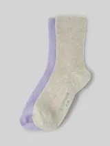 TOM TAILOR Damen Socken im 2er-Pack, grau, Uni – Bild 1