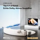 ULTIMEA Nova S80 5.1.2CH Dolby Atmos Soundbar mit 8" Subwoofer für TV + Stands – Bild 3