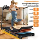 8 % Steigung Laufband, Leise & Klappbar, 1-12 km/h, mit APP Control, LED-Display – Bild 10