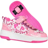 POP by Heelys Quantm Kinder-Schuhe mit Pop Up Rollen Rollschuhe Sneaker Pink – Bild 1