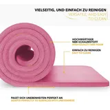Yogamatte Fitnessmatte Gymnastikmatte Pilates Sportmatte Bodenmatte PHTHALATFREI – Bild 3