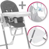 Kinderhochstuhl klappbar Babystuhl Kinderstuhl Babyhochstuhl ab Geburt mit Tisch – Bild 1