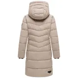 Marikoo Damen Winter Mantel Winterjacke Stepp Jacke gesteppt lang warm B978 NEU – Bild 8