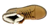 Damen Boots Stiefeletten Stiefel Winterschuhe Gefütterte Schuhe Schnür-Booty – Bild 3