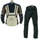 Herren Motorrad Textilkombi Biker kombi mit Protektoren Motorradbekleidung – Bild 2
