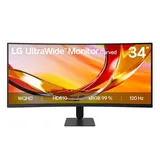 LG 34 Zoll UltraWide WQHD Curved 1800R 120Hz Monitor – Bild 1