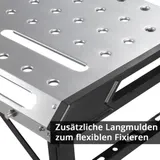 STAHLWERK Mobiler Schweißtisch 1068 x 532 mm Werkbank Werktisch Höhenverstellbar – Bild 3