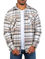 Herren Karo Flanellhemd Carisma Holzfäller Hemd warm kariert regular fit 8615 – Bild 1