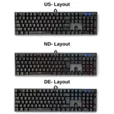 Nedis Mechanische Gaming-Tastatur DE-US-ND Layout mit LED-Beleuchtung Schwarz – Bild 10