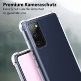 Handy Hülle Durchsichtig für Samsung Modelle Klar Clear Cover Hülle Schocksicher – Bild 3
