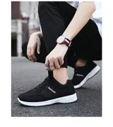 Herren Damen Sneaker Sportschuhe Turnschuhe Laufschuhe Freizeit Klettverschluss  – Bild 7