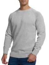Indicode Herren Strickpullover INMassum-Herrenpulli Feinstrick Pullover Männer – Bild 2