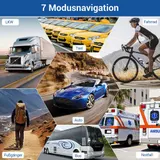 XGODY 9'' Zoll 16G Auto Navigationsgerät für LKW PKW BUS GPS Navi Navigation POI – Bild 4