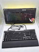 CORSAIR K100 RGB OPX Tastatur DE QWERTZ Schwarz optisch mechanisch gebraucht – Bild 1