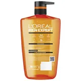 L'Oréal Men Expert Duschgel Shampoo Herren 3-in-1 Körperpflege 1000 ml Taurin – Bild 2