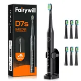 Fairywill Schwarz Elektrische Schallzahnbürste 5 Reinigungsmodi Sonic Clean DHL – Bild 1