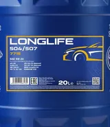 Mannol Longlife 504/507 5W-30 20 Liter – Bild 2