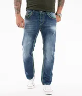 Rock Creek Herren Jeans Hosen Comfort Fit dicke Naht Denim Blau Herrenjeans M70 – Bild 7
