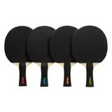 JOOLA Tischtennis Set Neon 4 Tischtennisschläger 8 TT Bälle Tasche  Ping Pong – Bild 13