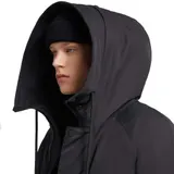 khujo Hant Herren-Mantel Winterparka lange Jacke Winter-Parka Coat Schwarz – Bild 5