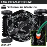 BRAST Rasenmäher Benzin 5,2kW(7 PS) | mit Antrieb | XXL - 55cm Schnittbreite – Bild 15