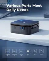【98% Neue】NIPOGI 4K Mini PC Intel N95 16GB DDR4 512GB SSD WIFI BT Windows 11 PRO – Bild 8