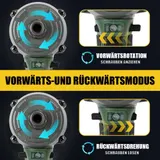 ⭐3000Nm Akku Schlagschrauber Ratschen Akkuschrauber Bürstenloser für Makita 21V – Bild 12