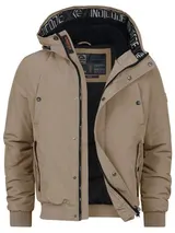 Indicode Herren Winterjacke INAlbanos-Herrenjacke Kapuze Reißverschluss Männer – Bild 1