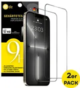 Display Panzerfolie Schutzglas für iPhone 12 13 14 15 16 17 18 Pro Max Echt Glas – Bild 1