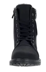 Damen Stiefeletten Boots Stiefel Booty Gefütterte Winterschuhe Schuhe Warmfutter – Bild 5