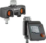 Gardena Bewässerungssteuerung Select & 2 Wege Verteiler Bewässerungscomputer – Bild 2