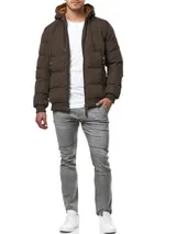 Indicode Herren Winterjacke Adeline-Steppjacke Übergangsjacke Kapuze Herrenjacke – Bild 6
