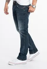 Herren Jeans Hose Blau Rock Creek Jeanshose Regular Fit Stonewashed RC-2279 NEU – Bild 3