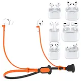 Atmungsaktives Silikon Anti Verloren Armband für AirPods Nackenbügel für Spor – Bild 4