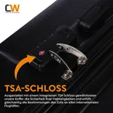 Handgepäck Trolley Handgepäckkoffer Reiskoffer Hartschale Bordgepäck Koffer S – Bild 9