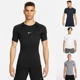 Nike Pro Dri-FIT Herren Funktionsshirt Tight-Fit Sportshirt Trainingsshirt – Bild 6
