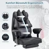 Ergonomischer Gaming Stuhl Schreibtischstuhl Drehstuhl Chefsessel Bürostuhl DE – Bild 4