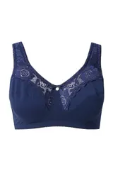Ulla Popken Damen große Größen Entlastungs BH Spitze ohne Bügel 800619 – Bild 4