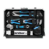 Karcher Werkzeugkoffer 114-teiliges Werkzeug-Set mit Hammer Schraubendreher uvm. – Bild 5