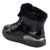 Damen Stiefeletten Winter Sneaker High Warm Gefütterte Freizeit Schuhe Boots  – Bild 3