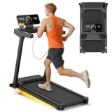 10% Laufband Klappbar elektrisch Walking Pad LCD mit Steigung Neigung 12km/h – Bild 19