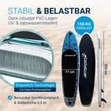Stand Up Paddling Board Deep Ocean Blau mit Kajaksitz - Sehr Gut – Bild 3